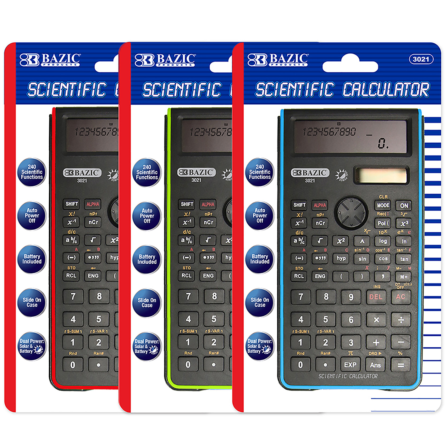 Bazic • Calculadora científica (240 funciones)